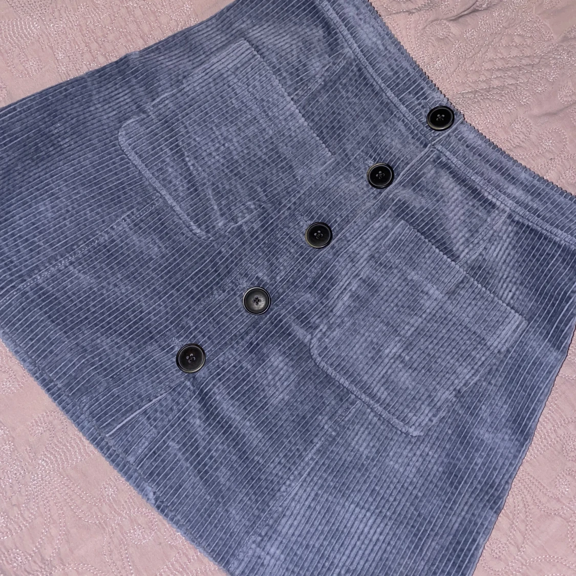 Blå Manchester Kjol