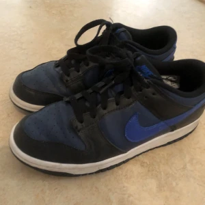 Nike dunks - Nike dunks osäker vilken modell köpte dem förra sommaren för ca 1100kr har inget kvitto eller låda, säljer för att jag inte använder dem längre skriv för fler bilder eller andra frågor pris går även att diskutera vid snabb affär