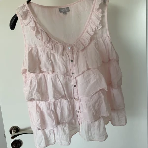 Rosa volangtopp - Såå söt topp i ljusrosa 🩷 