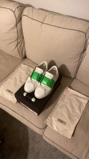 Valentino skor  - Valentino skor som är ljusgröna, 8,5/10 cond, storlek 41.