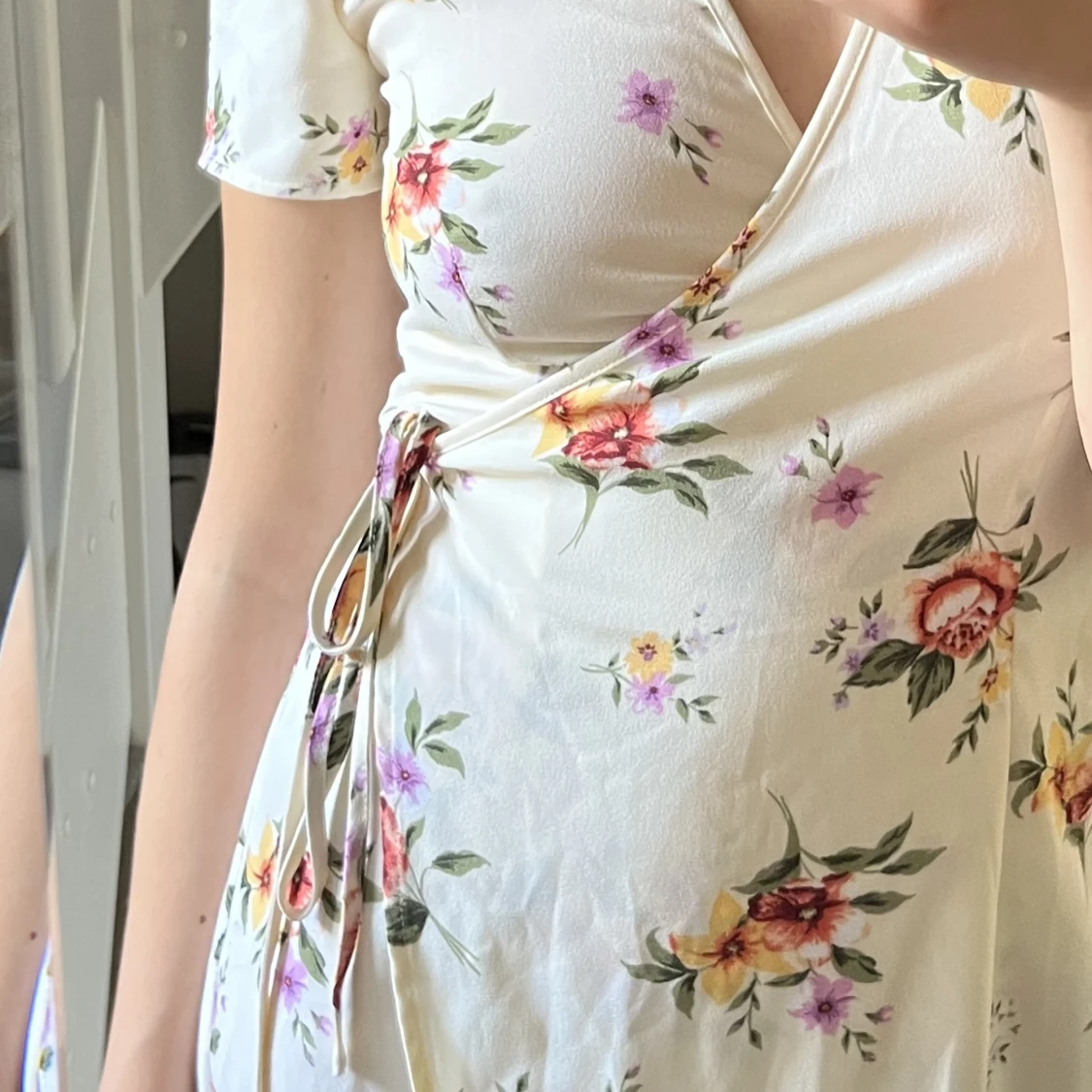 Blommig klänning - 90