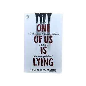 One of Us Is Lying by Karen M. McManus - Originally bought it for 129 krona. Language: English. Great condition.