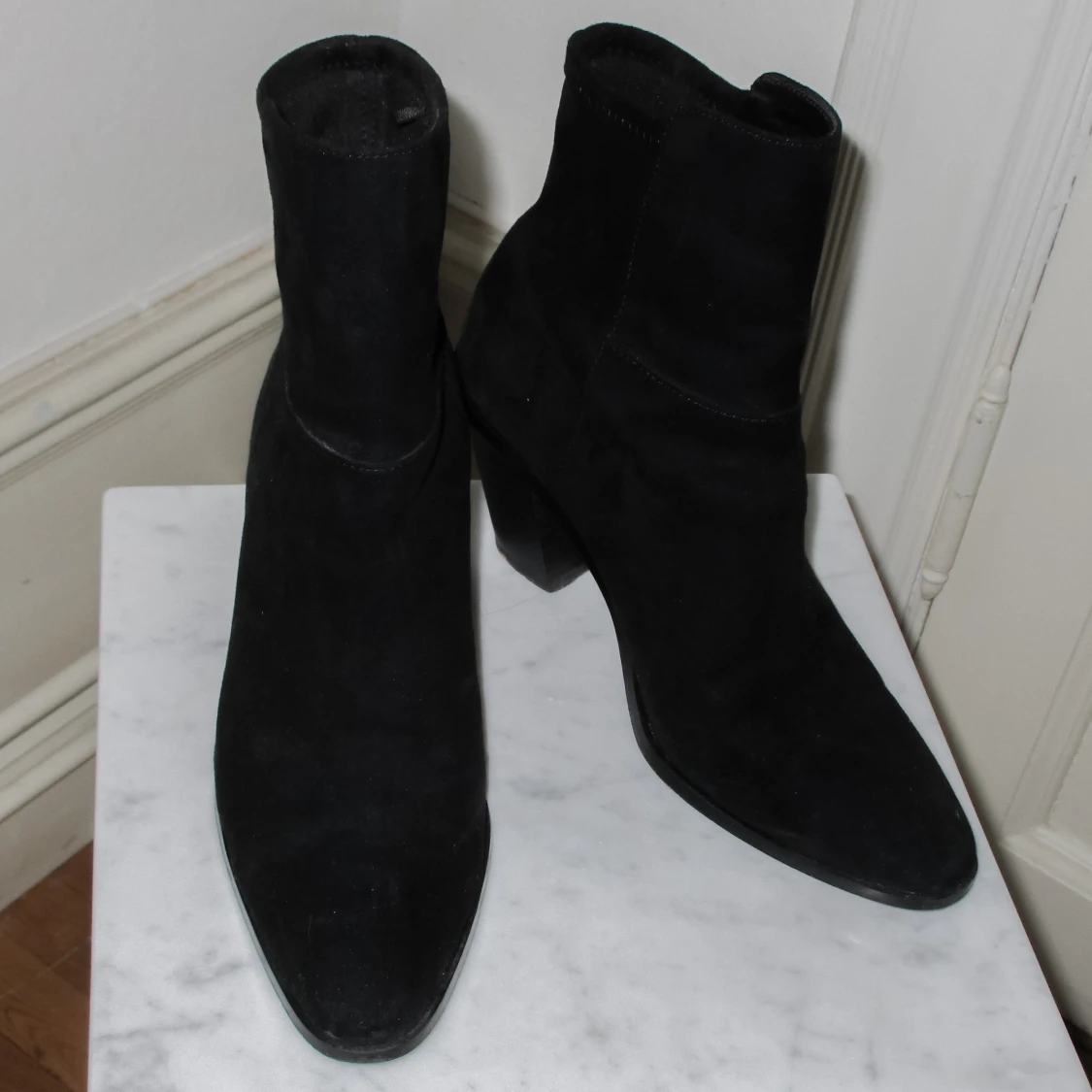 SVARTA BOOTS MED KLACK! - 91