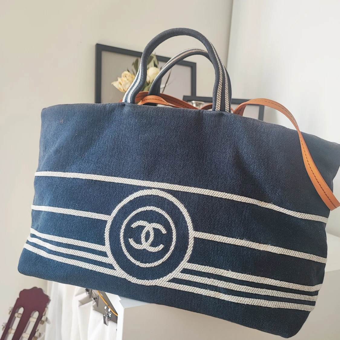 Chanel CC Shopping Tote Denim - 90