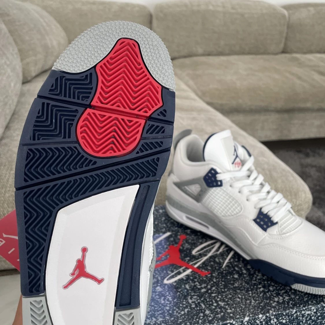 Air Jordan 4 midnight navy - 90