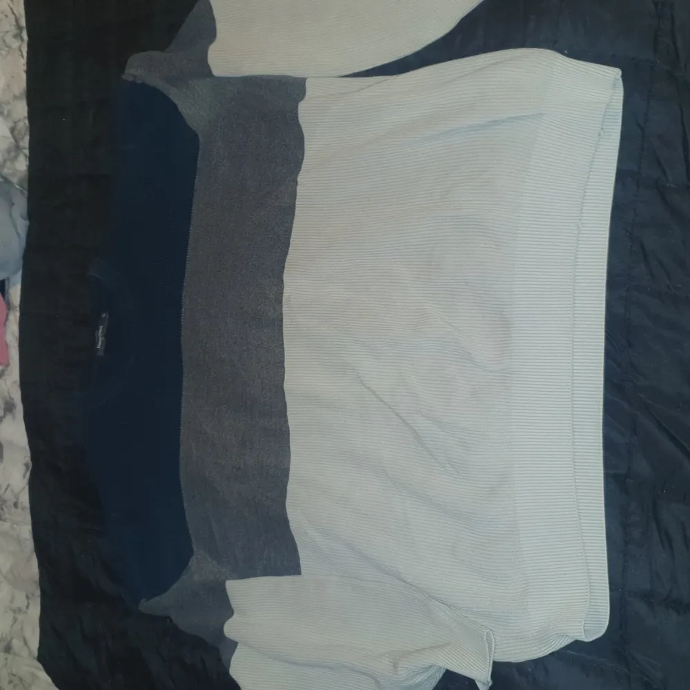 En randig långärmand tröja ifrån Dressman XL i storlek 3xl. Tröjor & Koftor.