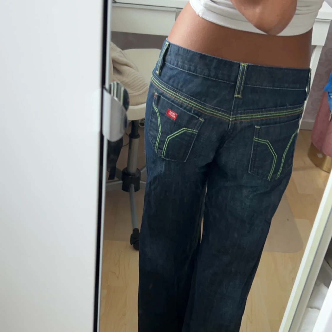 Lågmidjade jeans från miss sixty  - 90