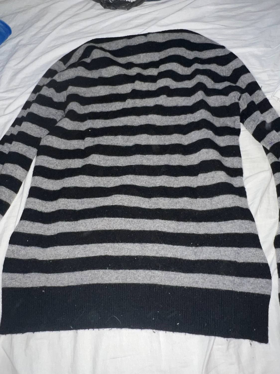 Randig stickad mys tröja🖤 - 90