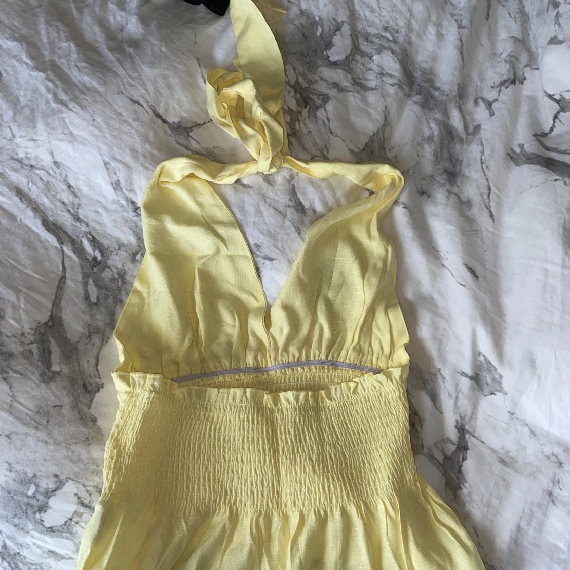 Gullig gul topp - 90