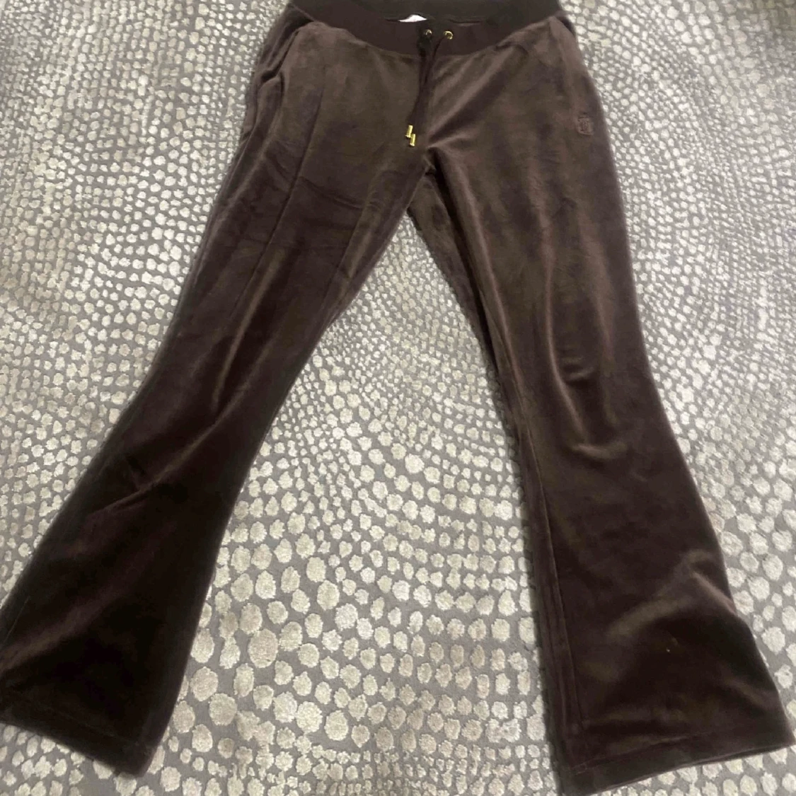 Juicy byxor bruna stl L