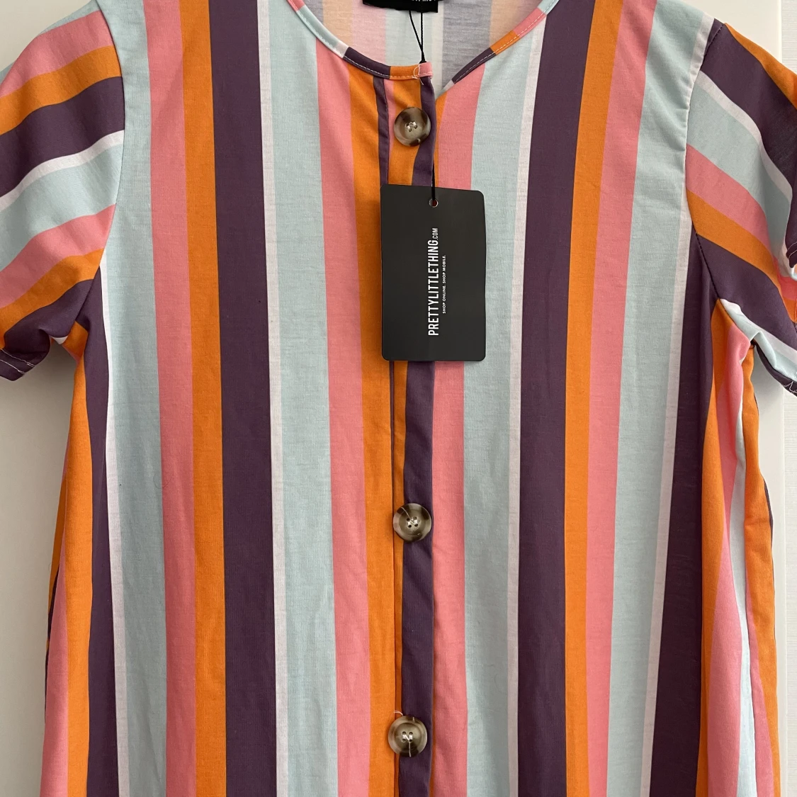 Randig klänning storlek 36 - 91