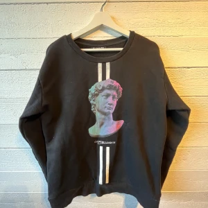 Closure hoddie utan luva  - Snygg och stilren hoddie utan luva. Köptes  in för ca 2 år sedan och har använts sparsamt, Max 3-4 gånger. Lite slitningar på trycket men annars gott skick. 