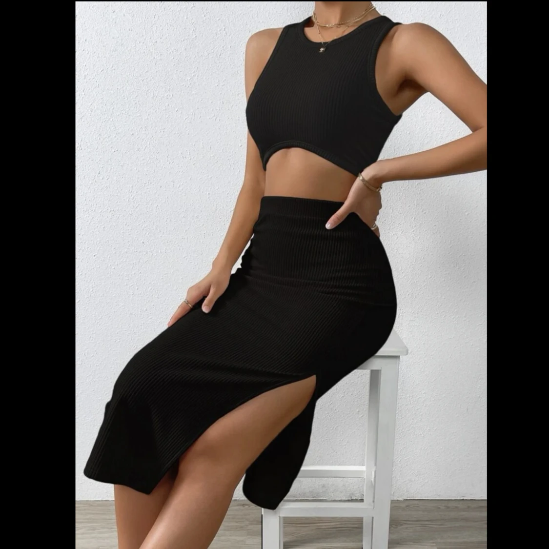 Set med topp o kjol - 91