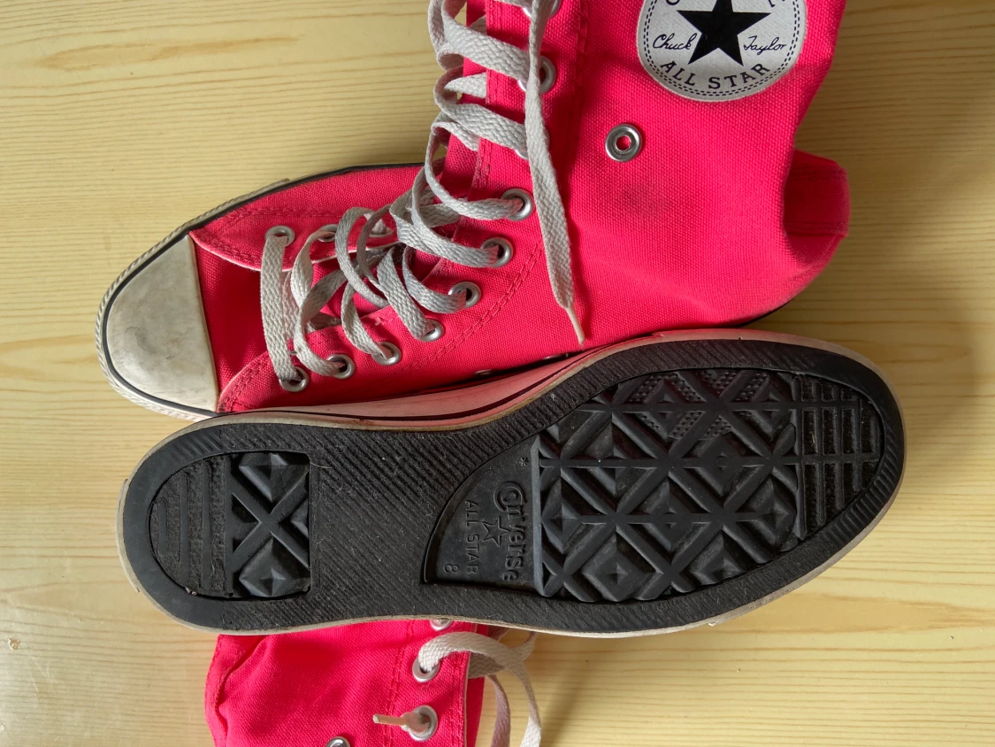 Converse Hugh Tops Neon Pink - 90