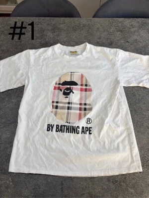 BAPE T-Shirt #1 - Storlek: S, helt ny aldrig använt. Startpris: 300kr