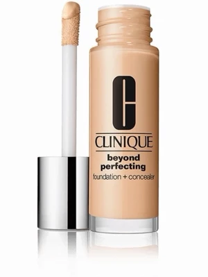 Clinique Beyond Perfecting Foundation + Concealer i färgen 04 Creamwhip - Clinique Beyond Perfecting Foundation + Concealer i färgen 04 Creamwhip. Aldrig använt! Helt ny, endast swatchat 1 gång på handen som ni ser på bilden. Jag råkade köpa fel färg. Original priset är 539kr.