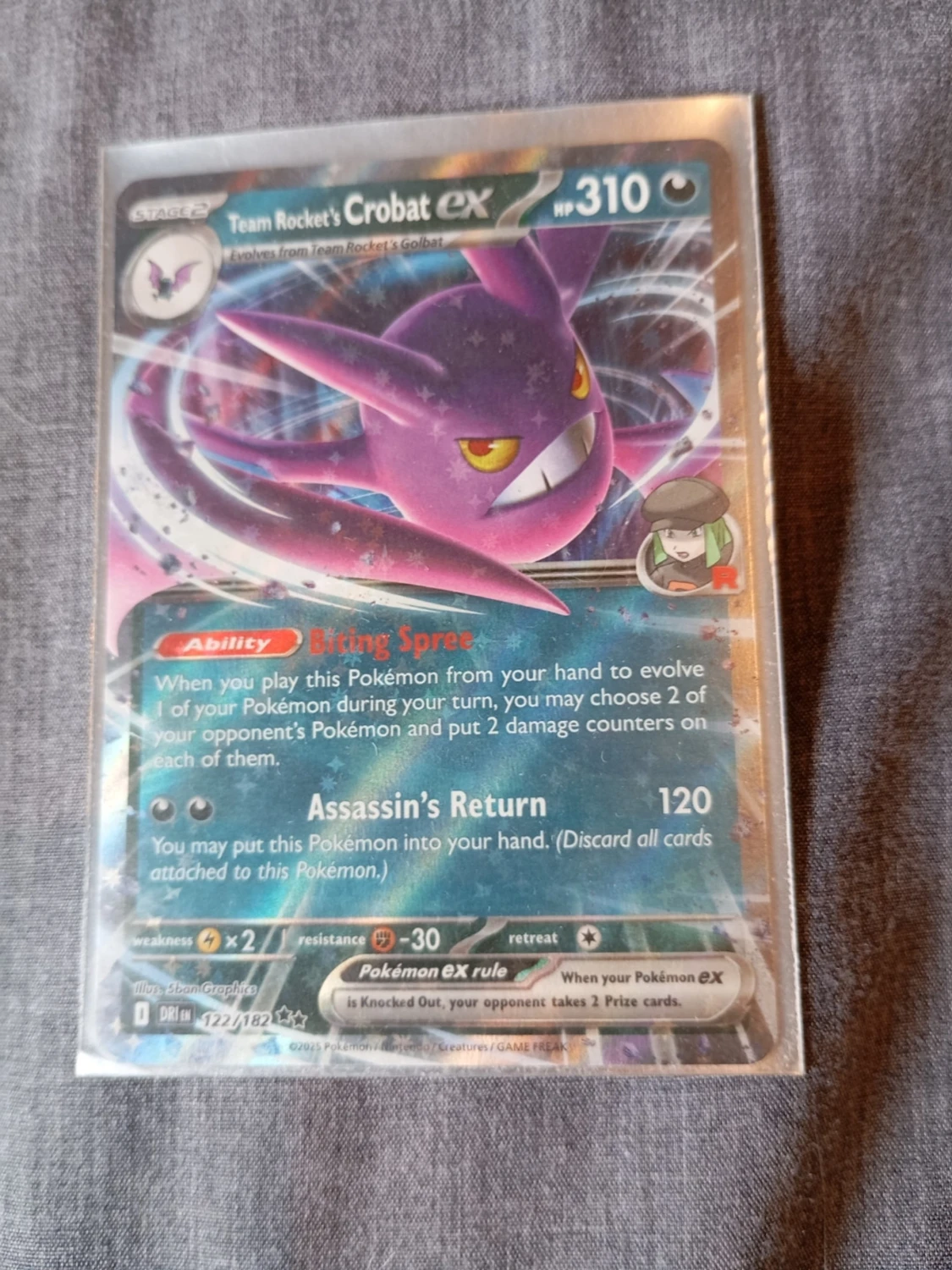 Pokémonkort Team Rocket’s Crobat EX - 2