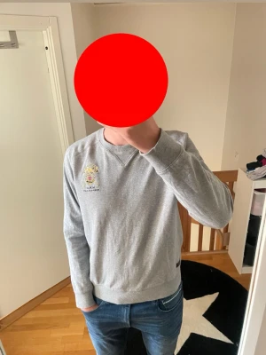 Morris sweatshirt - En grå Morris sweatshirt i en snygg look. Simpel att styla och använd fåtal gånger!! Hör av dig om du undrar något😀👑