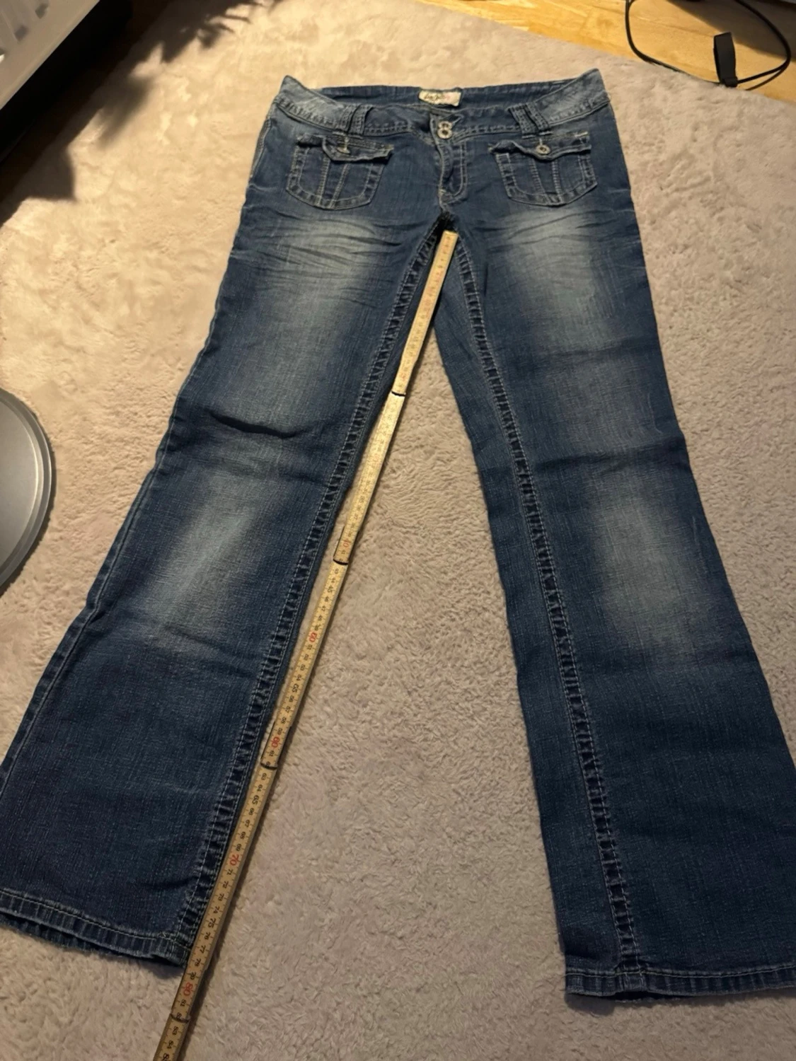 Vintage low bootcut jeans - 4