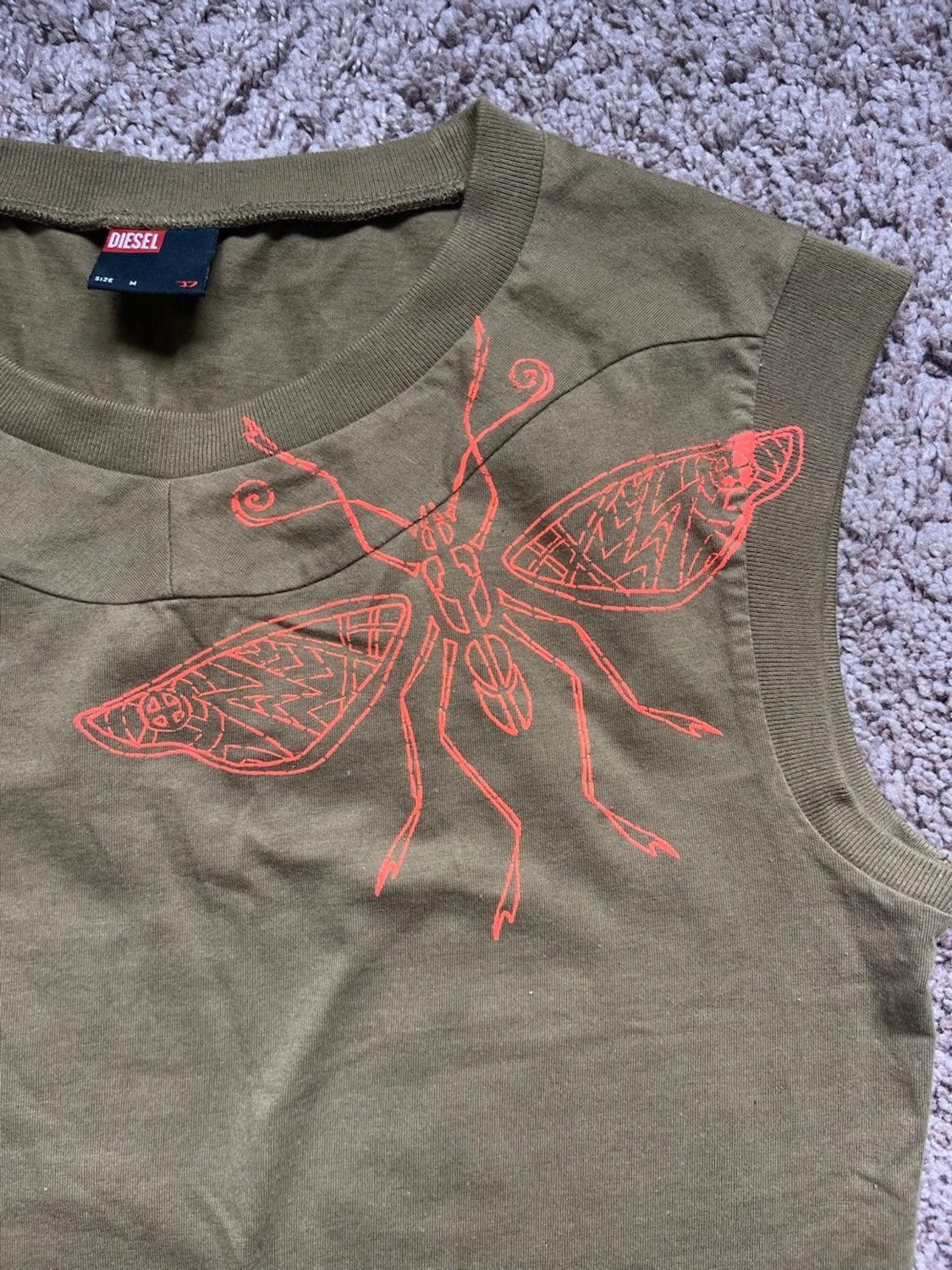 Vintage diesel topp linne - 1