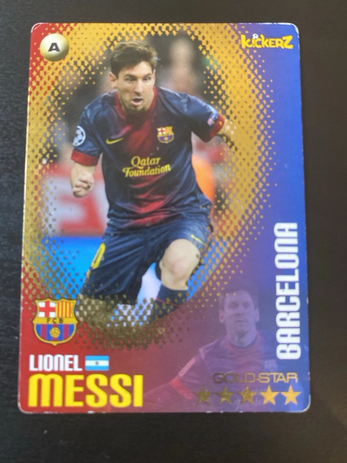 Collector Card Lionel Messi Kickerz - 1