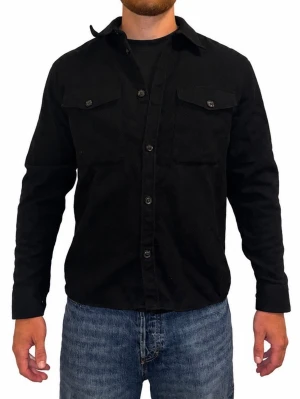 J.lindberg overshirt. - • Märke: J.Lindeberg • Modell: Flat Wool Overshirt • Storlek: L • Färg: Svart • Skick: 9/10 – mycket fint skick