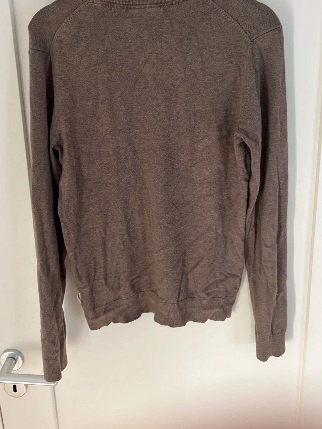 Brun halvzip tröja - 1