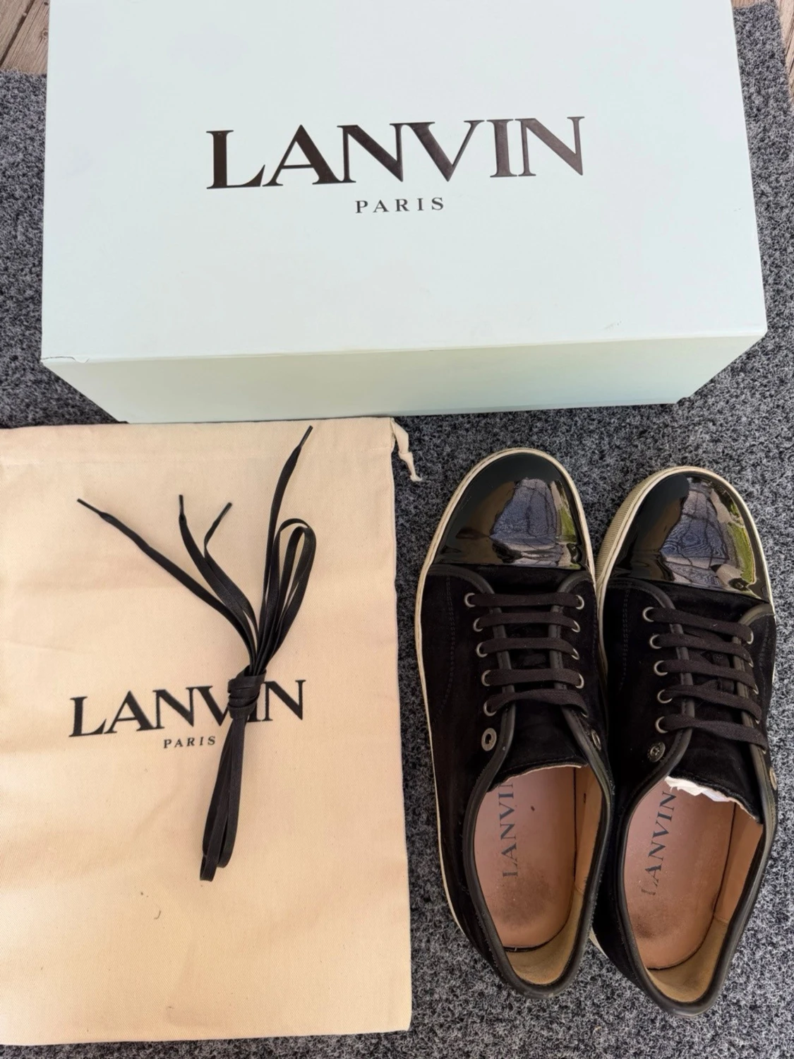 Lanvin uk10 svart - 4