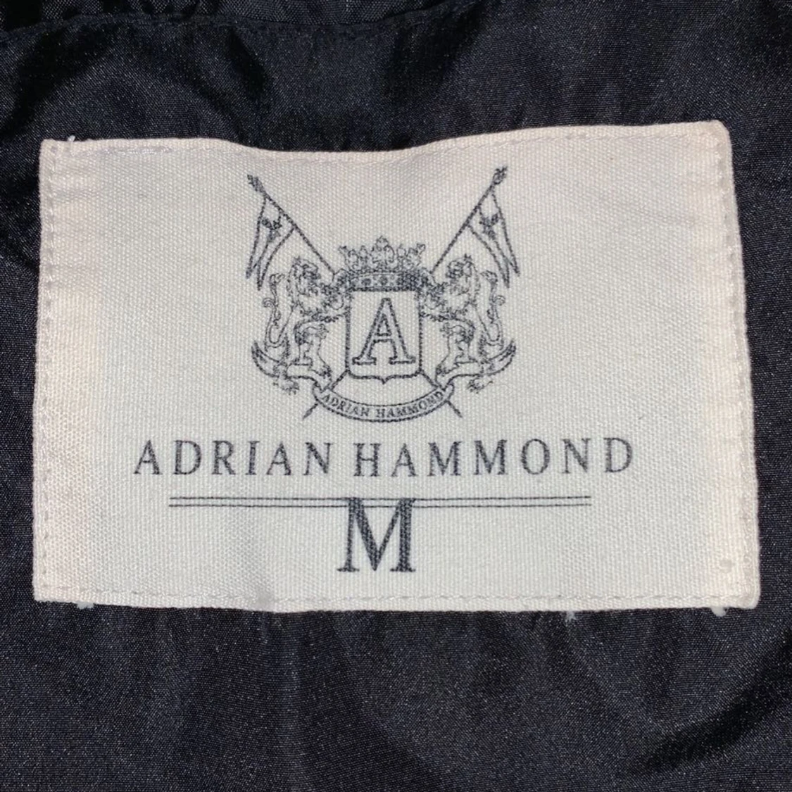 Adrian Hammond Herrjacka M Svart Vadderad Vinterjacka - 91