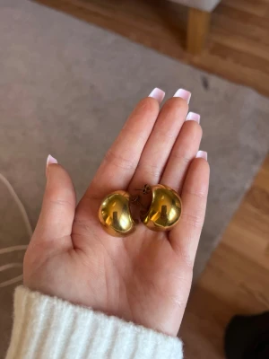 Chunky örhängen i guld, från Edblad  - Säljer dessa Edblad örhängen färg guld. Har inte kvar förpackningen då ja köpte de för länge sen men det är Edblad och är bra kvalitet. 