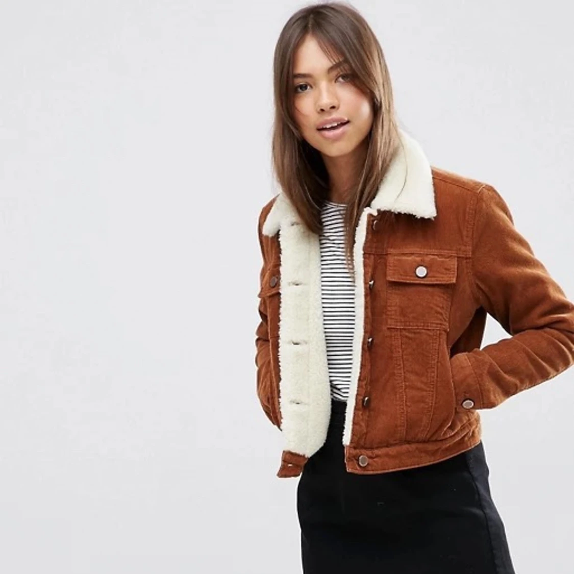 Fodrad manchesterjacka - 91