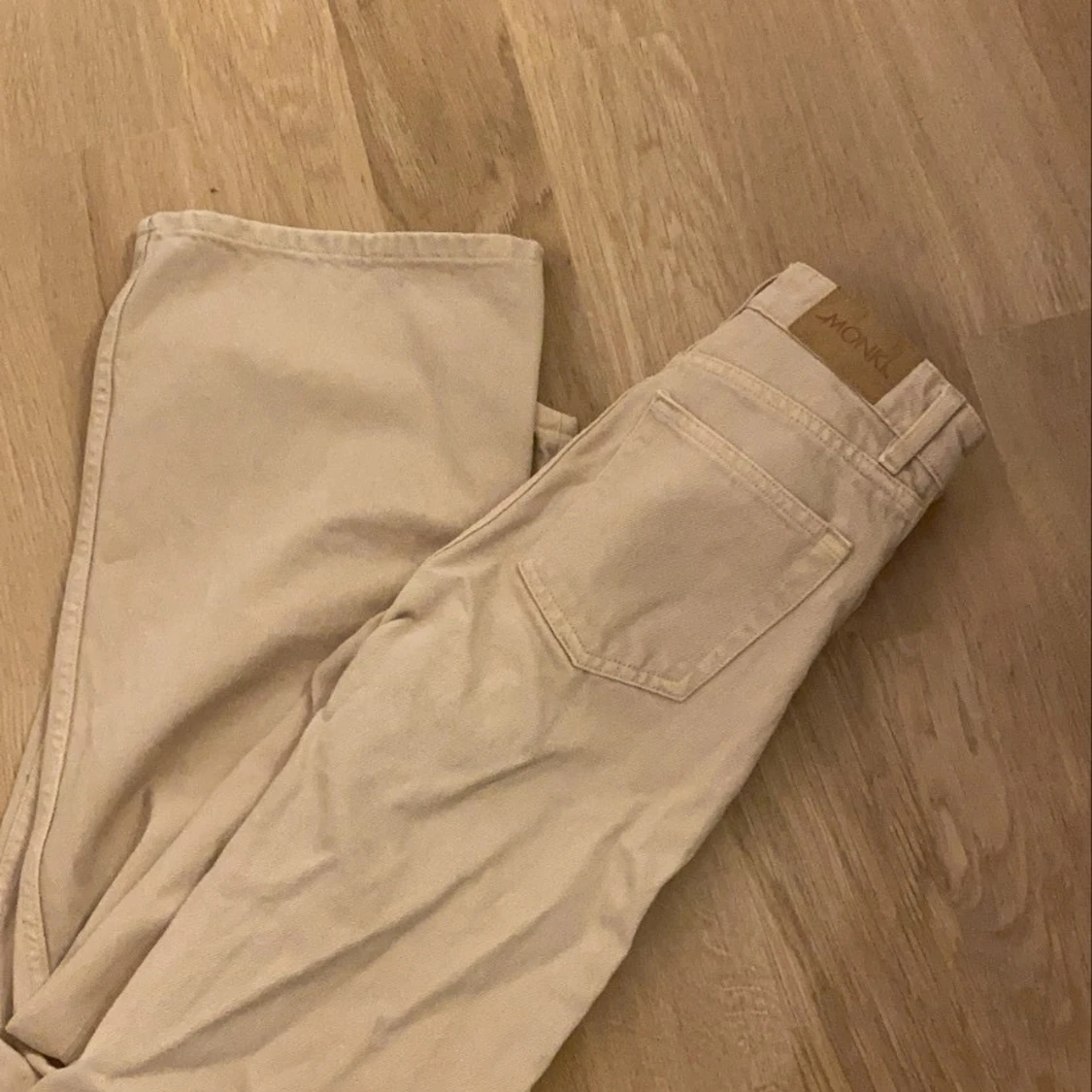 Monki jeans beige