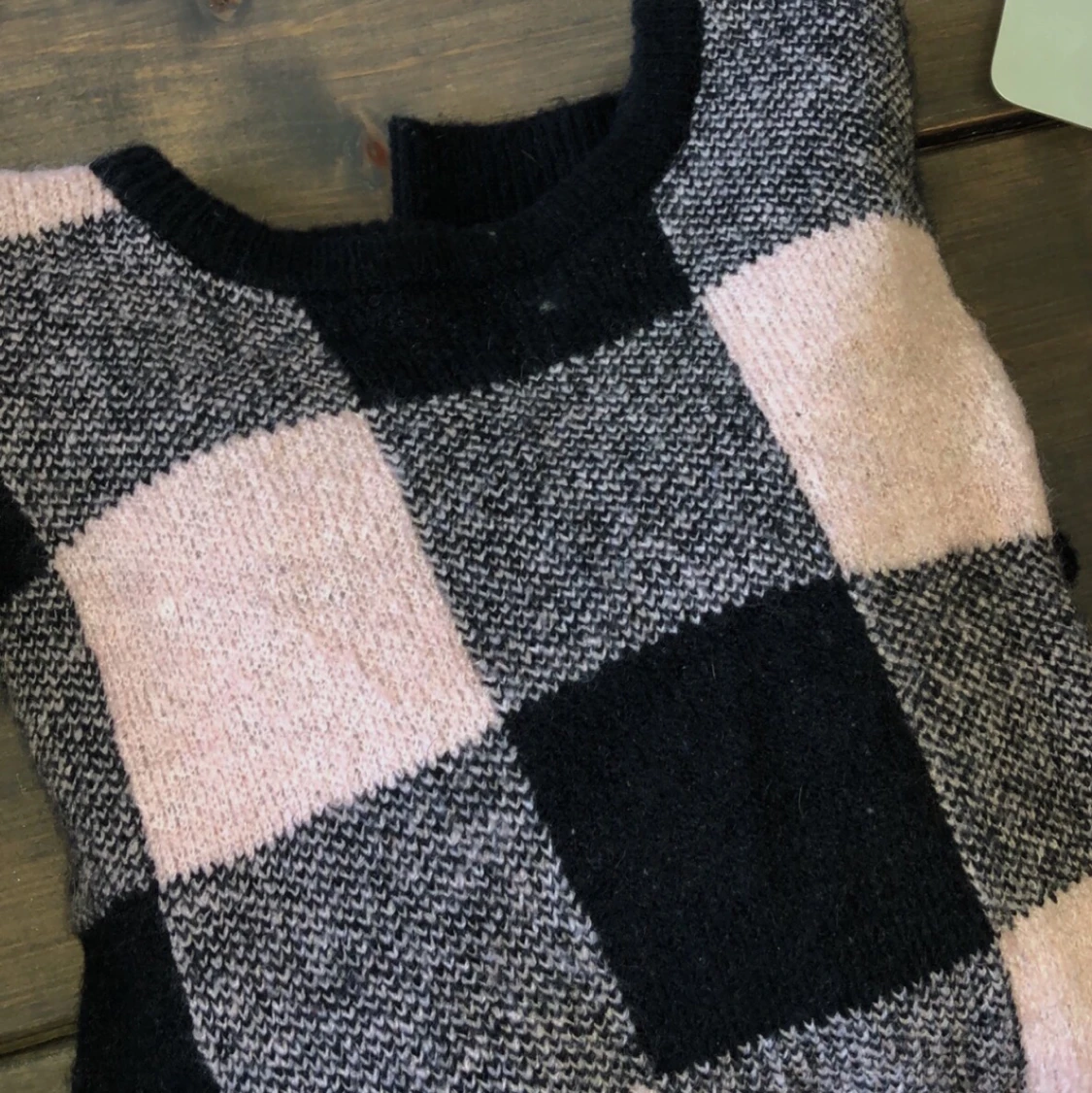 Stickad tröja