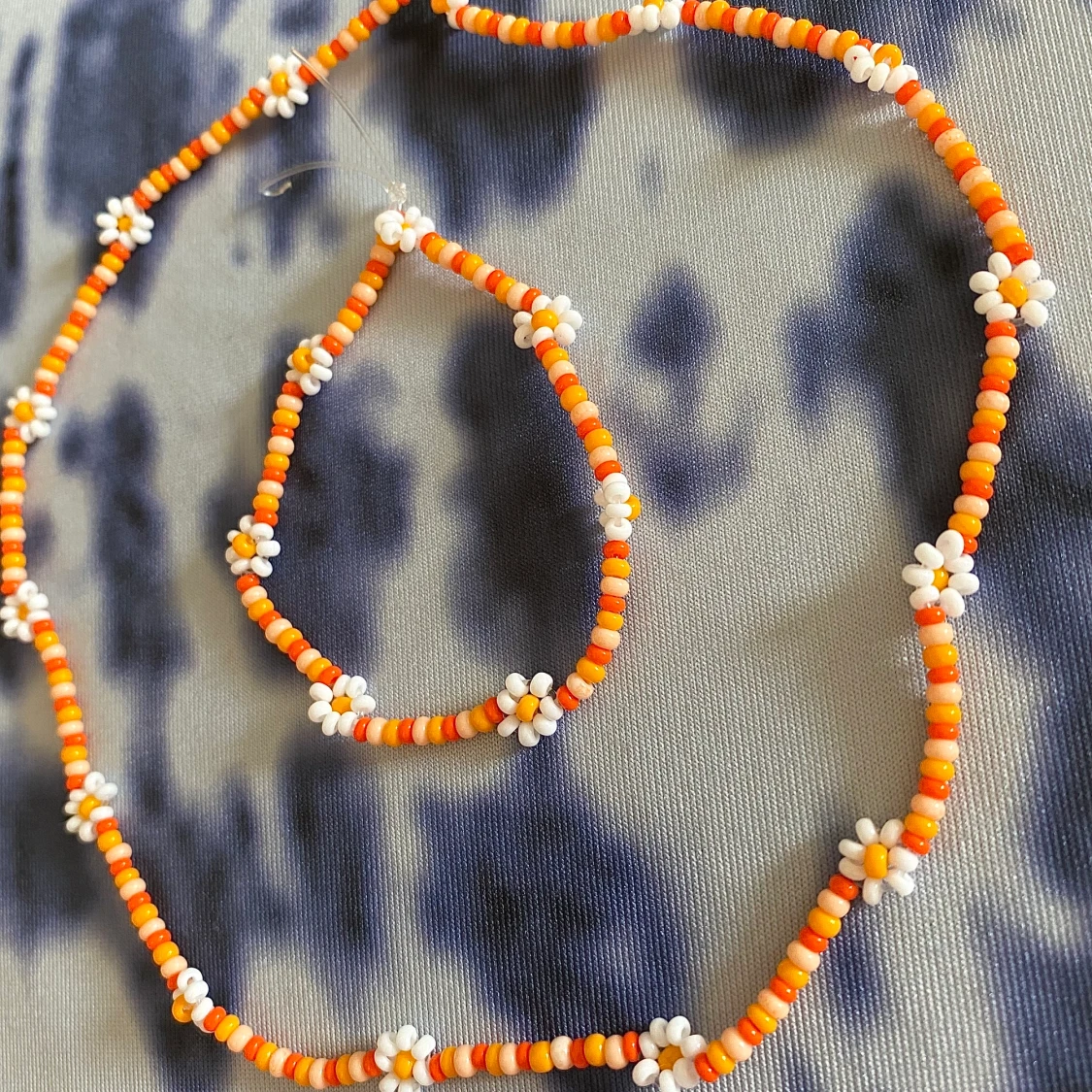 Set pärlhalsband + armband - 90