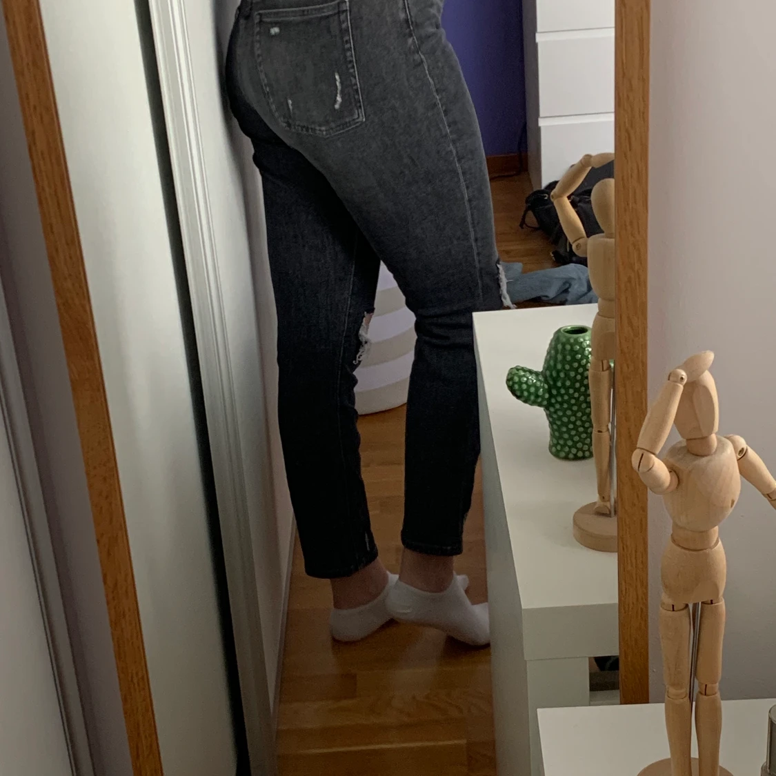 ”Slitna” mom jeans - 90