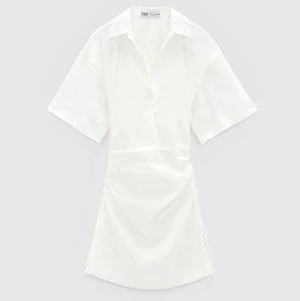 ❗️SÖKER❗️ Zara Rustic Ruched dress - SÖKER denna skönhet i XS 