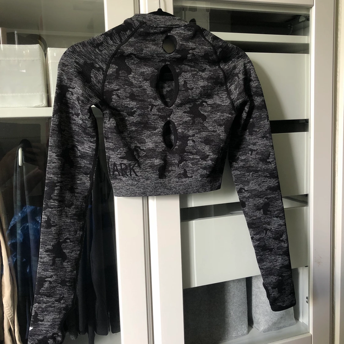 GymShark Grå Camo Topp - 90