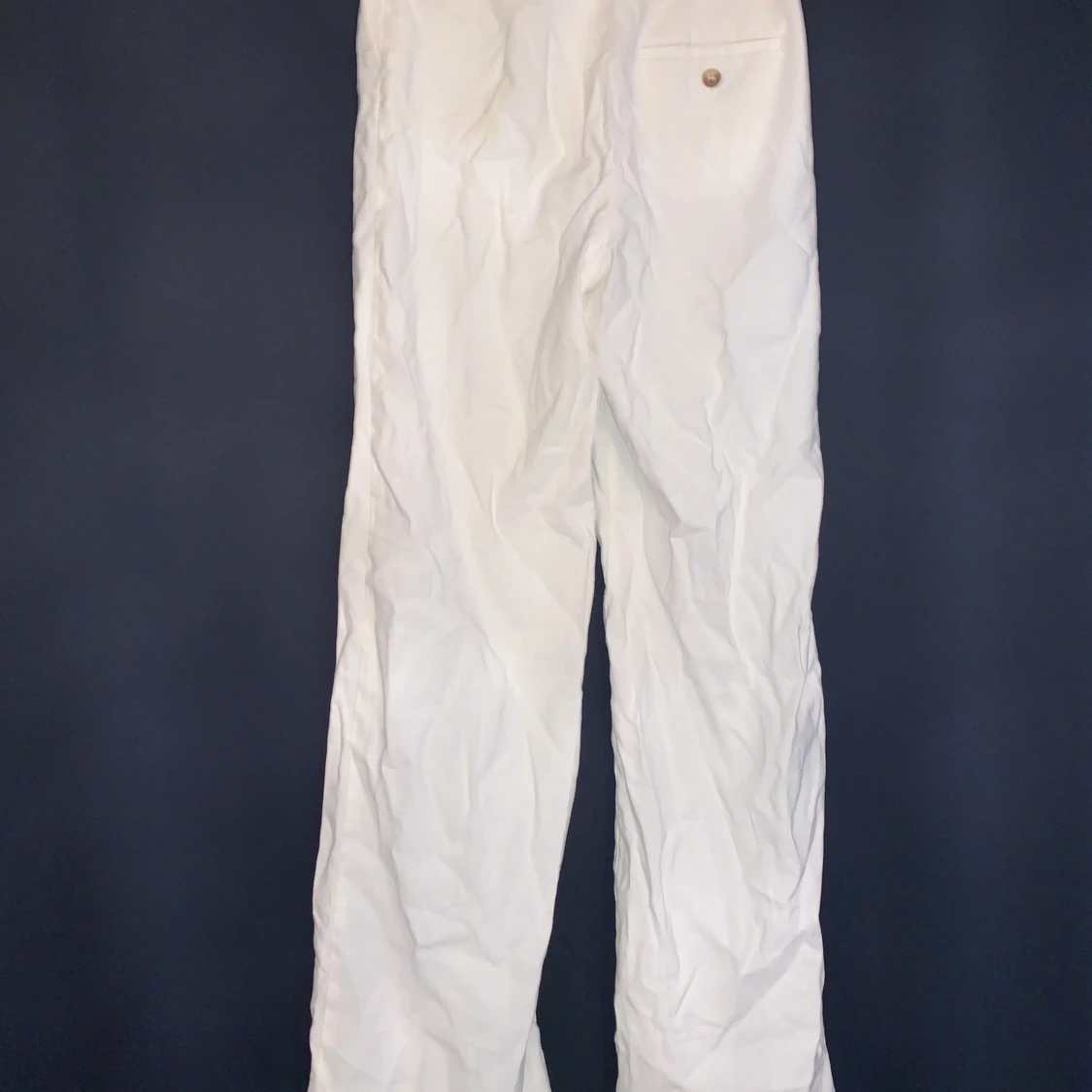 Vita kostymbyxor - 90