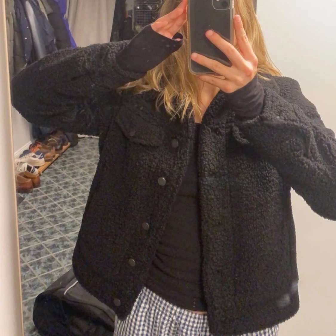 Fluffig jacka
