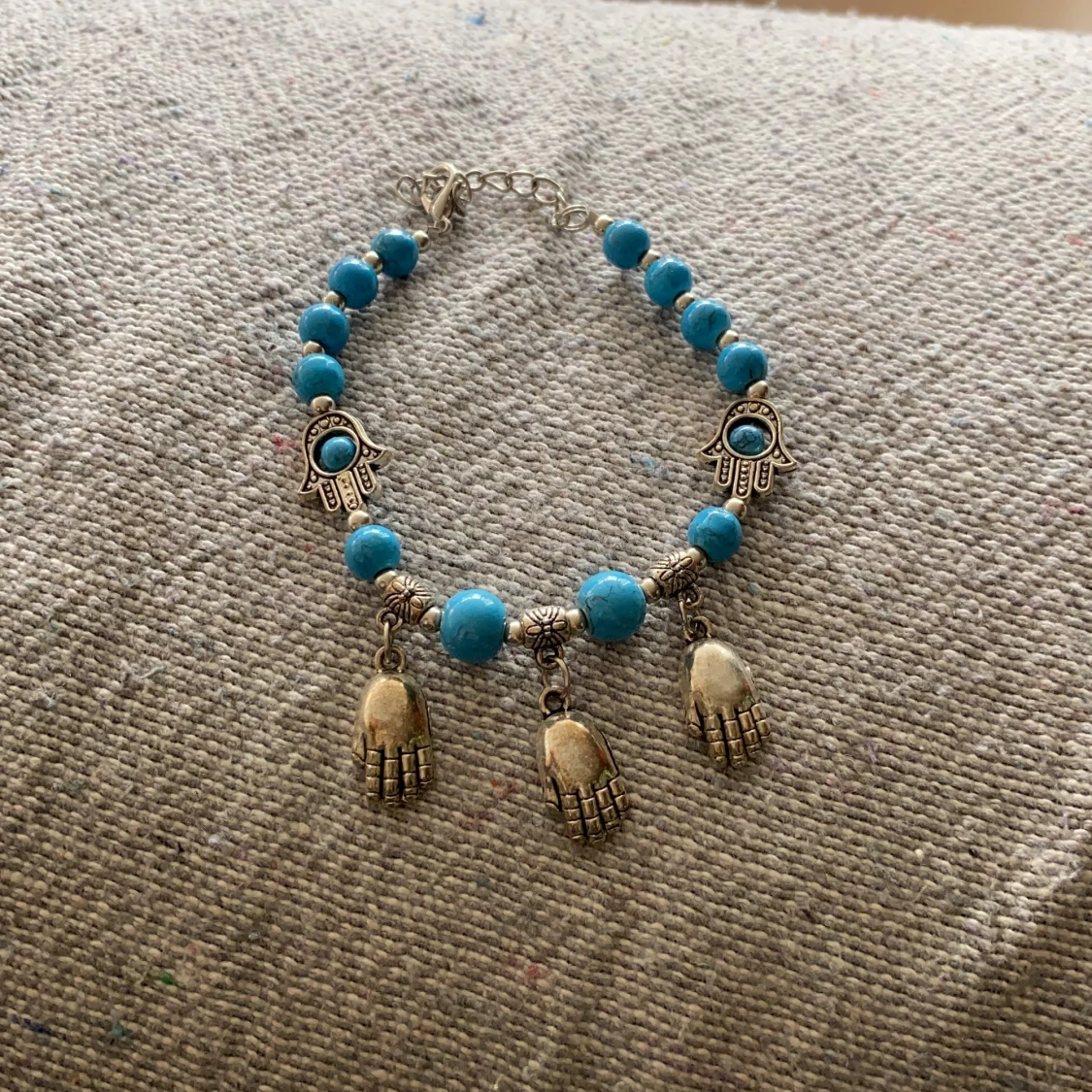 Blå armband från Marocko 