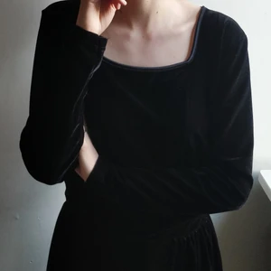 Sammetströja - Svart sammetströja från HM