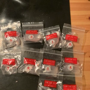 Nagelset genomskinliga - Säljer detta oöppnade nagelsetet från fyndiq med nio olika storlekar. Bra kvalitet och fin form! 