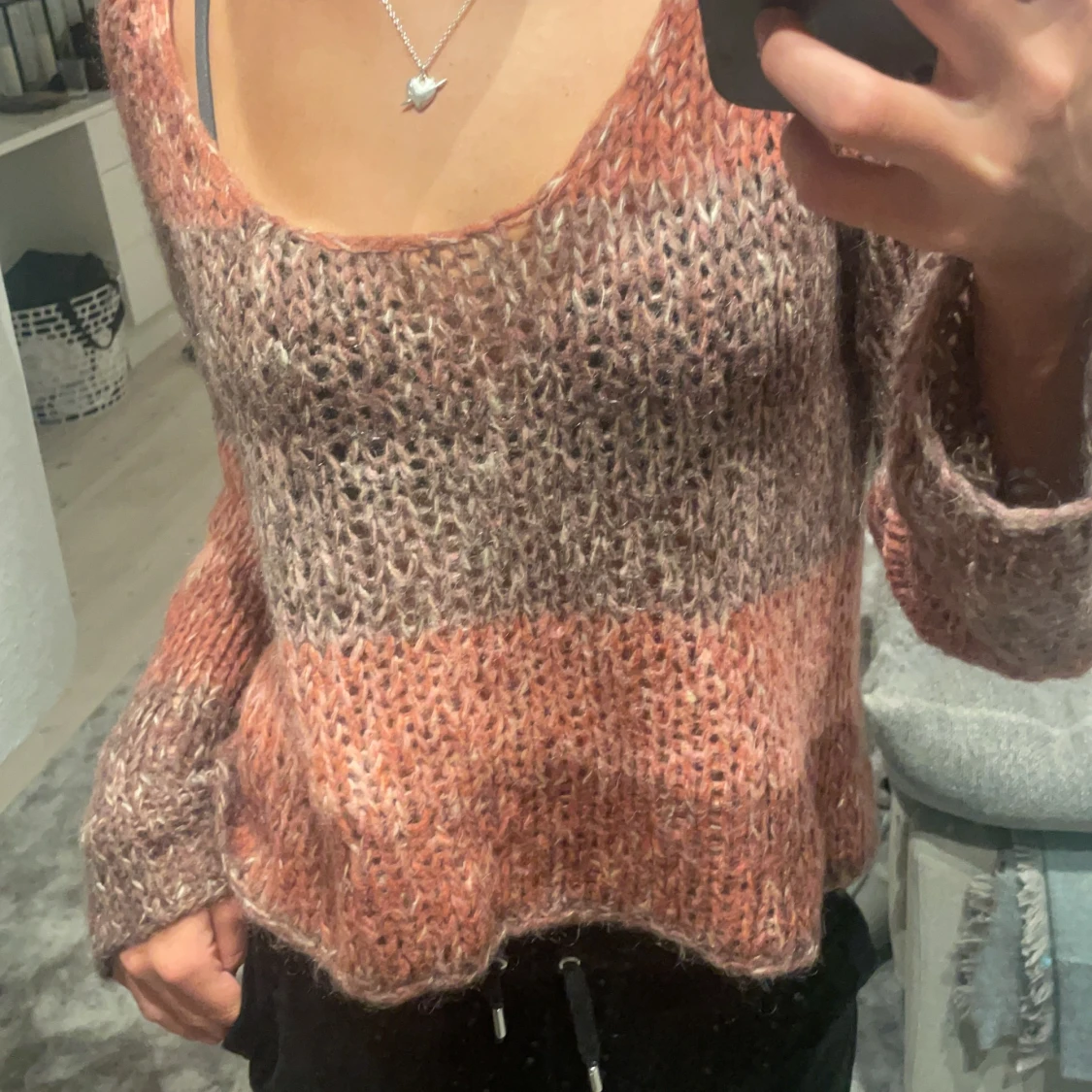 Stickad tröja  - 90