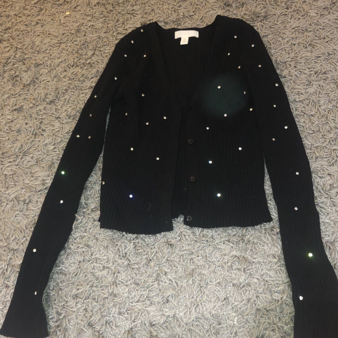 Svart kofta från H&M - 90