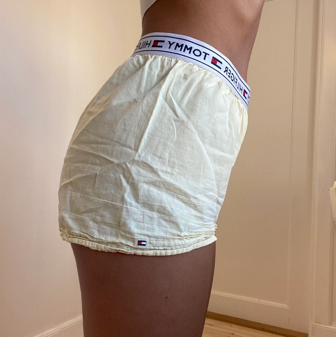Tommy Hilfiger sleeping shorts yellow  - 91