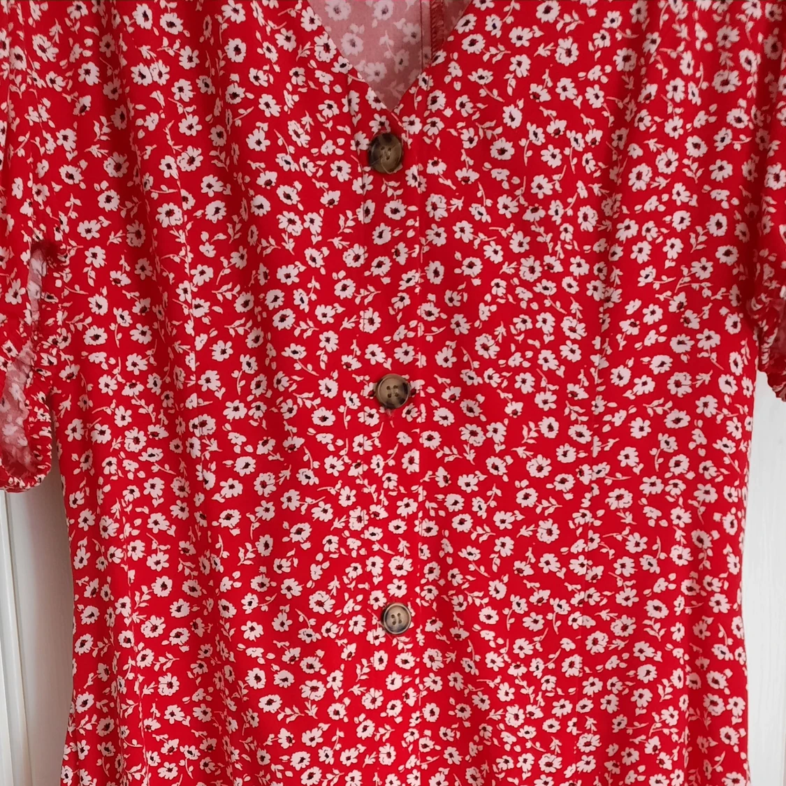 Blommig klänning  - 91