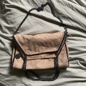 Stella McCartney liknande väska - Ljusrosa / beige Stella McCarney liknande väska