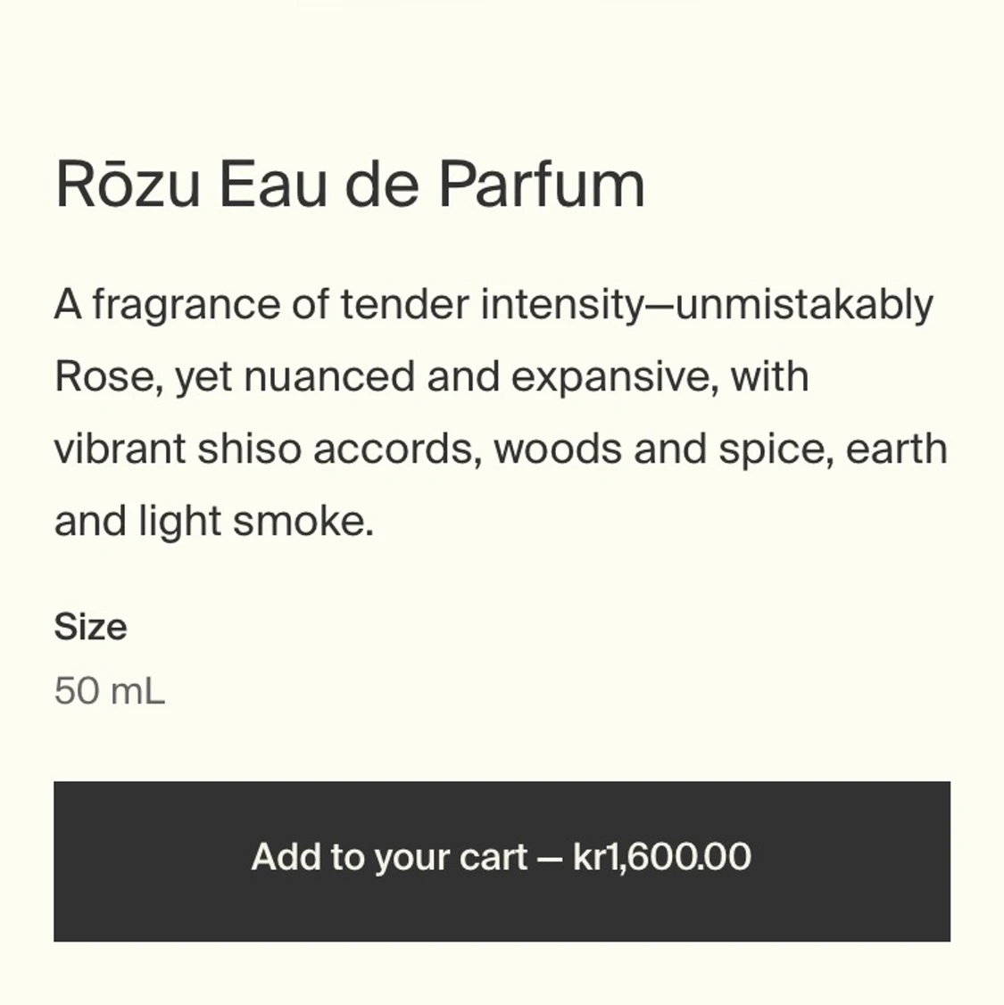 Aēsop Rōzu Parfym  - 90
