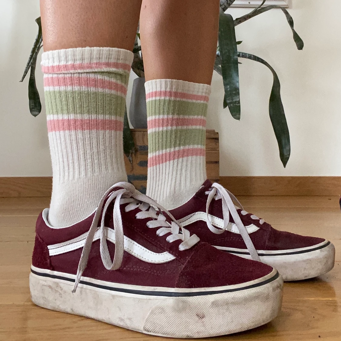 Vans med platåsula - 90