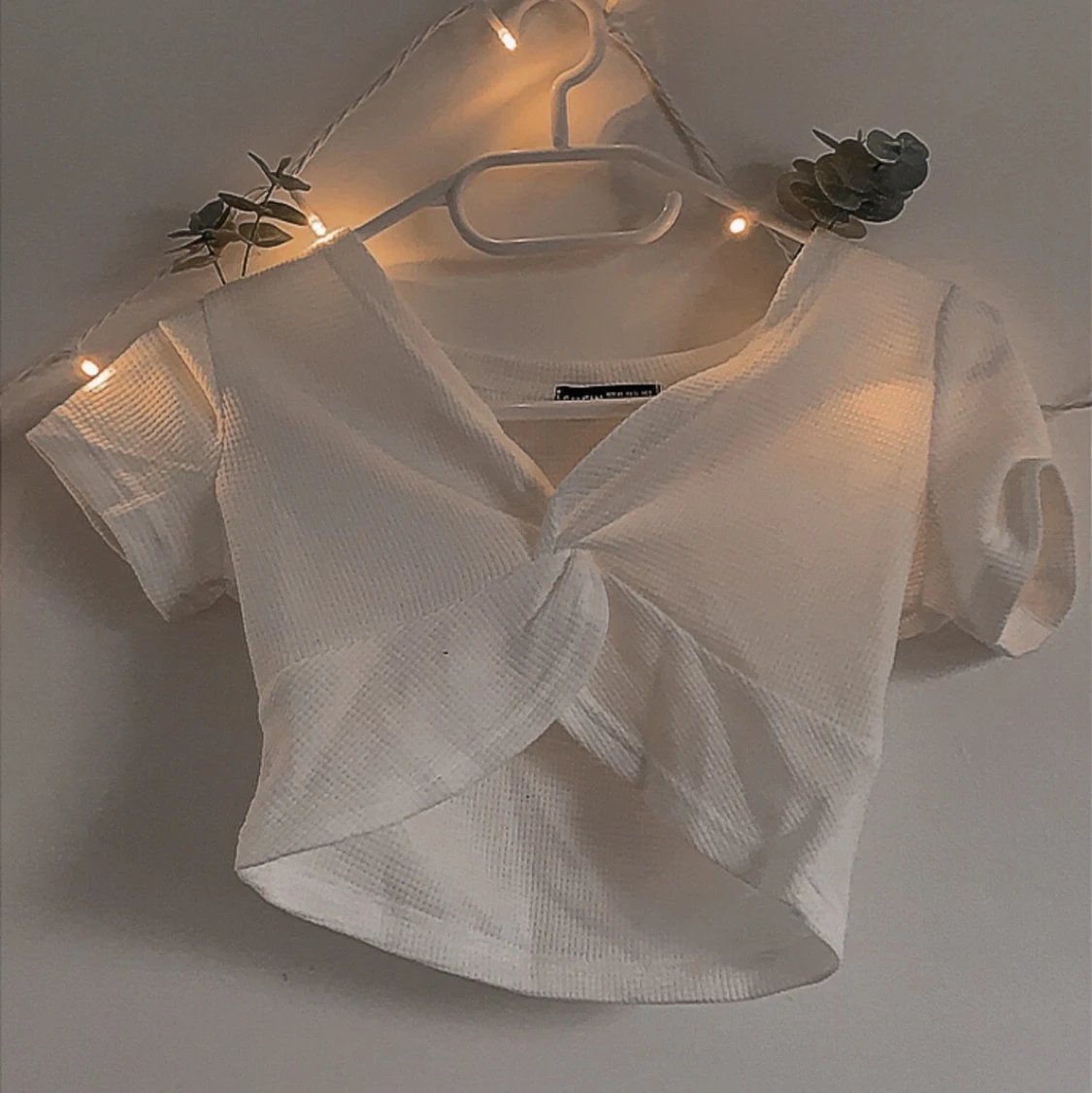 Vitt elegant topp - 90